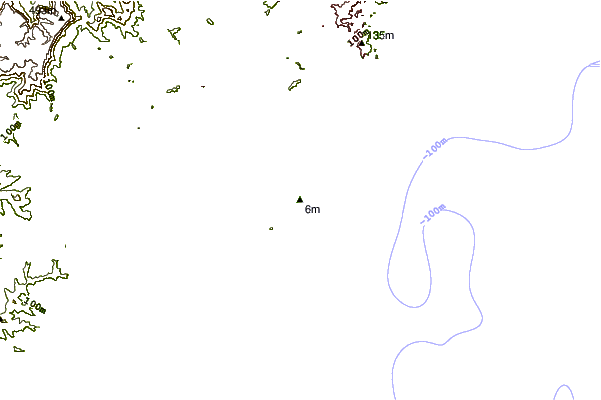 Kustlijn bij Swansea Beach