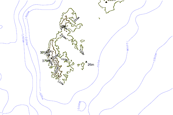 Kustlijn bij Talofofo/The Bay