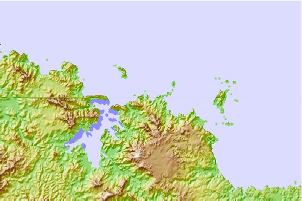 Surflocaties in de buurt van Tauranga Bay