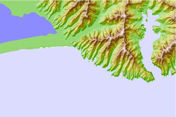 Surflocaties in de buurt van Banks Peninsula - Te Oka Bay