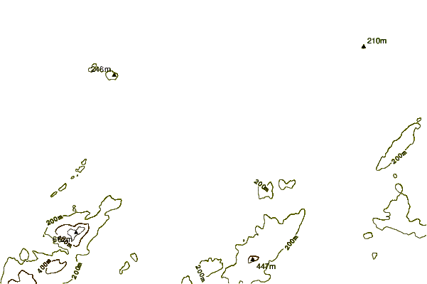 Kustlijn bij Trá Mór (Sheephaven Bay)