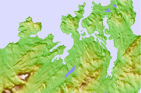 Surflocaties in de buurt van Trá Mór (Sheephaven Bay)
