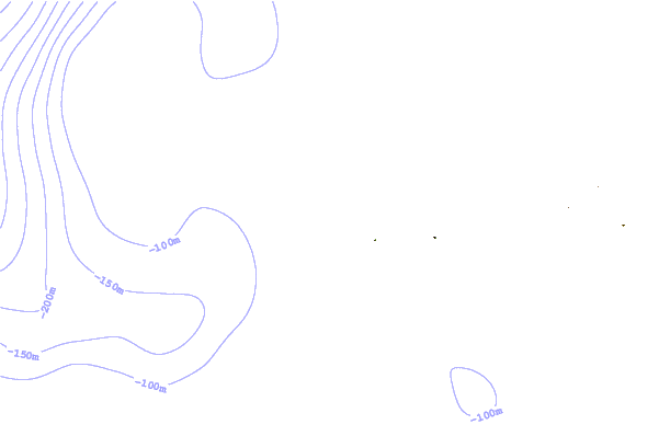 Kustlijn bij Baki (Turtle Islands)