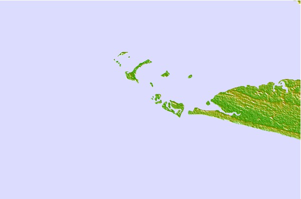 Surflocaties in de buurt van Baki (Turtle Islands)