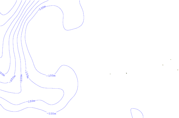 Kustlijn bij Baki (Turtle Islands)