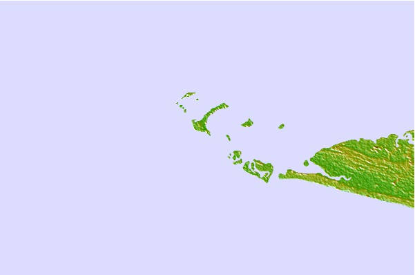 Surflocaties in de buurt van Baki (Turtle Islands)