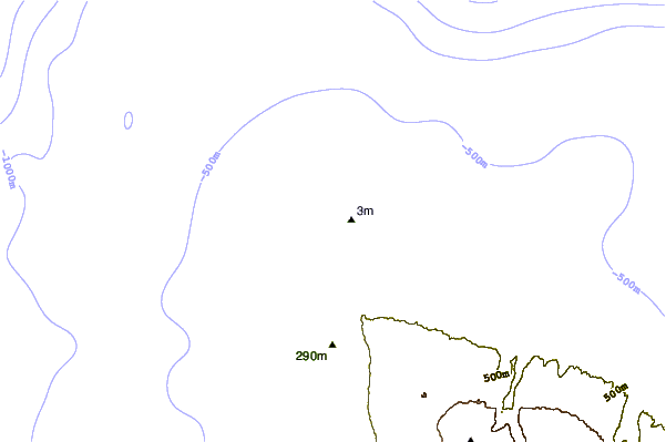 Kustlijn bij Upolu Point