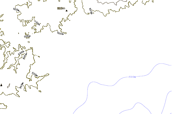 Kustlijn bij Varazze