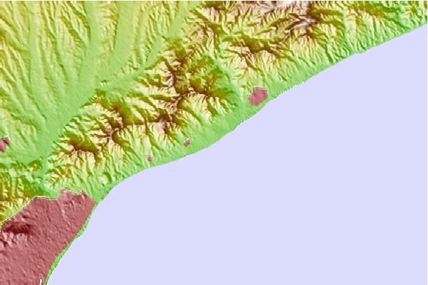 Surflocaties in de buurt van Vilassar de Mar