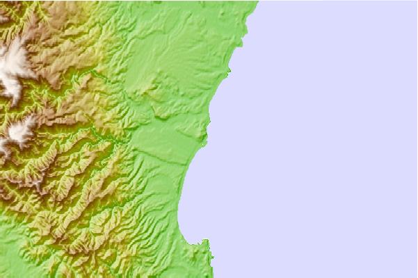 Surflocaties in de buurt van Wainakarua River Mouth