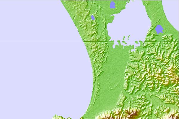 Surflocaties in de buurt van Waipapakauri Beach
