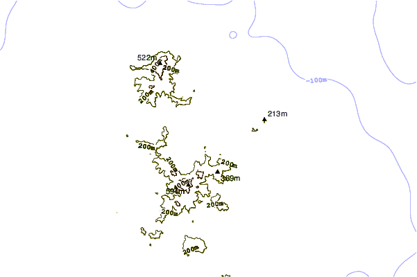 Kustlijn bij Okiwi - Whangapoua Estuary