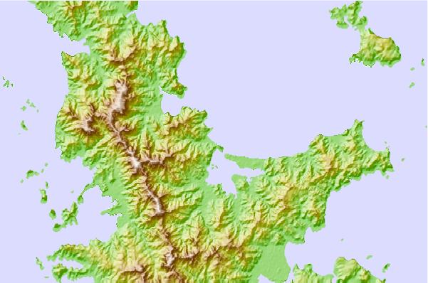 Surflocaties in de buurt van Whangapoua