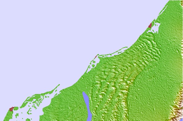 Surflocaties in de buurt van Al Hamra - Ras Al Khema