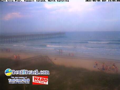 Topsail Island Webcam en Surf Cam
